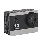 Annadue 1080p HD Cycling -Kamera, Helmkamera mit 170 ° Weitwinkel, 2 '' IPS -Bildschirm, Sportkamera für Outdoor Sports & Bike Riding