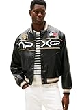 Tommy Hilfiger Herren Apxgp Collection Racing Varsity Jacket Jacke, Schwarz, X-Large