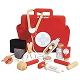 Le Toy Van – Pädagogisches Rollenspiel Honeybake Arzt-Spielset aus Holz für Kinder | Rollenspiel für Mädchen & Jungen – Geeignet für Kinder ab 3 Jahren
