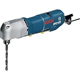 Bosch Professional Winkelbohrmaschine GWB 10 RE (400 W Nennaufnahmeleistung, 22 mm Bohr-Ø Holz, 10 mm Bohr-Ø Stahl, inkl. Zahnkranzbohrfutter eingebaut 10 mm)