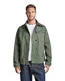 G-STAR RAW Herren High Collar Overshirt, Grün (lt hunter D21981-9288-8165), M