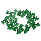 Kisangel 50 Stück Lebkuchenmann Holzanhänger Grün Brettspielzubehör Lebkuchenmann Basteln Aus Holz Holzlebkuchenmänner Zum Basteln