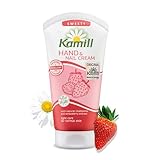 Kamill x Korea Edition – Hand- & Nagelcreme 75ml in Sweety – Handcreme mit Kamille und Erdbeere – Feuchtigkeitscreme für trockene Hände