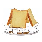 Camping Toaster, 4-Scheiben Brottoaster für Gaskocher, Faltbarer Toastständer für Familien, toaster mini, Vielseitig einsetzbar, perfekt für Picknicks im Freien