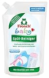 Frosch Baby Spül-Reiniger, sensitives Spülmittel für Babyflaschen & Sauger, hypoallergen, für Allergiker geeignet, Nachfüllbeutel, 500 ml