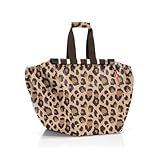 reisenthel easyshoppingbag leo macchiato – Vielseitiger Shopper – Im praktischen Design zum Zusammenrollen