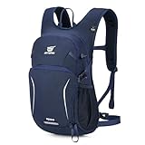 SKYSPER Wanderrucksack 20L Klein Rucksack Leichter Fahrradrucksack für Damen Herren Tagesrucksack für Wandern mit Rückenbelüftung für Outdoor