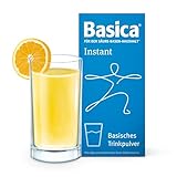 Basica® Instant Basenpulver mit fruchtigem Orangengeschmack zum Auflösen in Wasser | für eine normale Säure-Basen-Balance | vegan | laktosefrei | verschiedene basische Mineralien | 300 Gramm
