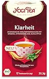 YOGI TEA Mentale Klarheit, Bio Kräutertee mit Ginseng, Zitronenmelisse und Eukalyptus, koffeinfrei, Yogi Tee 6er Pack, 6x17 Beutel (102 Teebeutel)