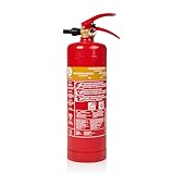 Smartwares Schaum-Feuerlöscher - 2 L - für AB-Feuer - geeignet für Büros und Privathaushalte - inkl. Halterung - 10.014.97