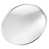 Ciieeo Perforierte Pizzapfanne Backblech mit Gleichmäßiger Wärmeverteilung Langlebig Energiesparend Vielseitig für Pizza Kuchen Brot und Haushalt