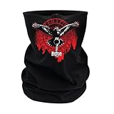 Schlauchschal Halstuch Aufbruch Odins Raben mit Thors Hammer Wikinger Krieger