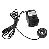 Tauchpumpe 600LPH Ultra-leise Brunnenwasserpumpe mit LED-Licht, Aquarium-Dekoration für Zimmerbrunnen (EU-Stecker 220–240 V)