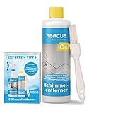 ABACUS® Schimmelentferner Gel mit Pinsel, Antischimmel mit Hafteffekt gegen Schimmel und Stockflecken, konzentriertes Anti-Schimmel-Gel entfernt Schimmel innerhalb Sekunden 1x500ml Schifo (2432)