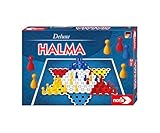 Noris 606101266 - Deluxe Halma mit Holzpöppeln – Für 2 bis 3 Spieler – Der Spieleklassiker unter den Strategiespielen, ab 6 Jahren