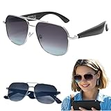 𝐒𝐦𝐚𝐫𝐭 𝐆𝐥𝐚𝐬𝐬𝐞𝐬 with AI Für Männer & Frauen Echtzeit Übersetzungsbrille Mit 100 Sprachen UV400-Sonnenbrille Klarer Klang Mit Offenem Ohr Ferngesteuerte Fotografie 𝐒𝐦𝐚𝐫𝐭𝐞 Brille