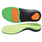 Iouyjiu Schuheinlagen zur Unterstützung des Fußgewölbes Schuheinlagen, Schuheinlagen Fußgewölbeunterstützung - Stoßdämpfungseinlagen für | Einlegesohlen