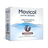 Movicol Junior Schoko, Sanfte Hilfe bei Verstopfung für Kinder ab 2 Jahren, Schokoladengeschmack & Macrogol, 30 Beutel Pulver