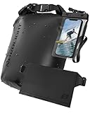 Nordlight wasserdichte Tasche 3er Set (Schwarz) - Dry Bag 5l + wasserdichte Handyhülle + wasserdichte Hüfttasche | IPX8 Schutz | Mit Verstellbaren Gurten Für Strand, Stand Up Paddling