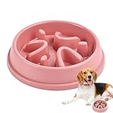 Futternäpfe für langsame Fütterung: Portionskontrolle, Futterstation ohne Schlitten | Struktur für Futternapf für Hunde und Katzen, Futter-Organizer