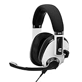 EPOS H3 Hybrid – Geschlossen Akustisches Gaming Headset Bluetooth Kopfhörer Usb-A-PC & 3,5-mm-Konsolenkabel - Dual-Mikrofone - Leicht - Lange Akkulaufzeit - Multi-Plattform-Kompatibel - Weiß
