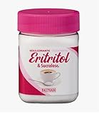 Edulcorante Stevia Süßstoff mit Sucralose, 200g Zuckerersatz in Pulverform. pack de 3 total 600g