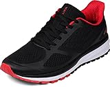 WHITIN Turnschuhe Hallenschuhe Damen Atmungsaktiv Joggingschuhe Fitness Schuhe Outdoor Schwarz Fitnessschuhe Sneakers Trainingsschuhe Größe 42