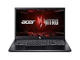 Acer Nitro V 15 (ANV15-51-560K) Gaming Laptop | 15.6 Inch FHD 144Hz Display | Intel Core i5-13420H | 16 GB RAM | 512 GB SSD | NVIDIA GeForce RTX 4050 | Windows 11 | QWERTZ Keyboard | Black