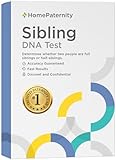 HomePaternity DNA-Geschwistertest, alle Laborgebühren und Versand enthalten, Ergebnisse in nur 5 Tagen