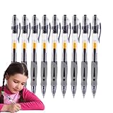 Générique Kugelschreiber, Druckkugelschreiber, 10 Stück, glatte Schreibstifte, 0,5 mm, Kugelschreiber für Männer, Frauen, Studenten