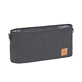 LÄSSIG Baby Kinderwagenorganizer Buggy Organizer Kinderwagentasche inkl. Kinderwagenbefestigung/Buggy Organizer Glam Goldie Anthracite