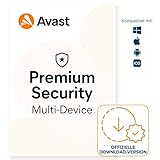 Avast Premium Security 2024 - Antivirenschutz für Windows, macOS, iOS und Android | 10 Gerät | 1 Jahr | PC/Mac | Aktivierungscode per Email