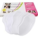 LWBTOSEE Transparentes Visier für Haarschnitt, Haarfärbemittel und Shampoo-Augenschutz, 50PCS