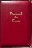 Generisch SPB edles Familienstammbuch Wien im Stammbuchformat – Stammbuch der Familie, aus echtem Leder mit Goldprägung Stammbuch der Familie – für Hochzeit, Standesamt & Kirche – mit Klemmschiene