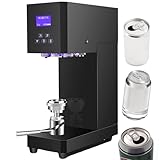 Kommerzielle Dosenversiegelungsmaschine, elektrische Aluminium-Dosenversiegelungsmaschine, halbautomatischer PET-Flaschenverschluss, Tischversiegelung für Zuhause, Bar, Getränkeladen