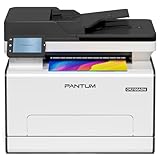 PANTUM CM2100ADW Farblaserdrucker Multifunktionsgerät, Drucker Scanner Kopierer 3in1 mit ADF, WLAN, Ethernet, USB, Automatischer Duplexdruck, 20ppm (Upgrade-Version)