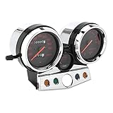 ABS-Motorrad-Instrumentenblock mit Roten Skalen für CB400, CB400SF