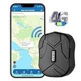 TKMARS TK905B GPS-Tracker 4G für Auto, 10000mAh-Akku, magnetisch, funktioniert über SMS/APP/Webplattform ohne ABO, Verschiedene Alarmmodi, geeignet für Autos/LKW/Flotten