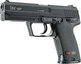 Umarex Airsoft Pistole USP, Federdruck Waffe mit 0,5 Joule, inkl. 100 x 6 mm BB Soft-Air Kugeln