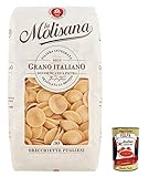 10x La Molisana Orecchiette Pugliesi N. 30 Pasta Lenta Lavorazione Teigwaren aus Hartweizengrieß Bronze-Zeichnung 500g + Italian Gourmet Polpa 400g