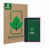 ScreenLeaf (2 Stück Schutzfolie für Blackview Tab A7 Kids [nachhaltiger Displayschutz, Folie, transparent, kratzfest]