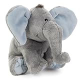 Schaffer Knuddel mich! 5182 BabySugar Rudolf Schaffer Collection Plüsch Elefant, Blau, Größe M 19 cm