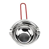 Schokoladenschmelze, Doppelkessel 304 Edelstahl -Schmelztiegelkäse, Süßigkeiten, Schokolade