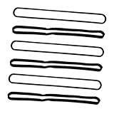 Hemobllo 6 Stück Zubehör für Vakuummaschinen Schaumstoff-Ersatzdichtungen für Versiegelung Wartungsteile für Vakuumiergeräte Dichtungsschaumteile Reperatur-Teile Black