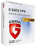 G DATA VPN | 10 Geräte | 1 Jahr | Windows,Mac, Android, iOS | anonym surfen | Made in Germany | Box inkl. DVD & Webcam-Cover