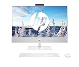 HP Pavilion All-in-One Desktop-PC, 27' QHD Display, AMD Ryzen 7 5700U, 16 GB DDR4 RAM, 1 TB SSD, AMD Radeon-Grafikeinheit, Windows 11 Home, QWERTZ, Weiß