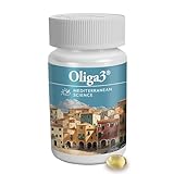 Omega-3 EPA DHA mit Olivenöl, Vitamine D und E | Premium Ergänzung für Herz- und Gehirngesundheit | 30 Kapseln | Oliga3®