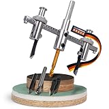 Falke Kreisschneider FKS-H 120 - Universal für Holz, Kunststoff, Gipskarton | Durchmesser stufenlos einstellbar (40-120 mm) - Verstellbare Lochsäge