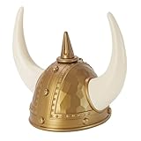 W WIDMANN MILANO Party Fashion 2814V - Wikinger Helm, mit Spitze, Kopfbedeckung, Accessoire, Karneval, Mottoparty