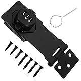 Yardenfun Schrankschloss mit Wasserdichtes Passwortschloss für Aktenschränke Robustes Design für Zuhause und Büro